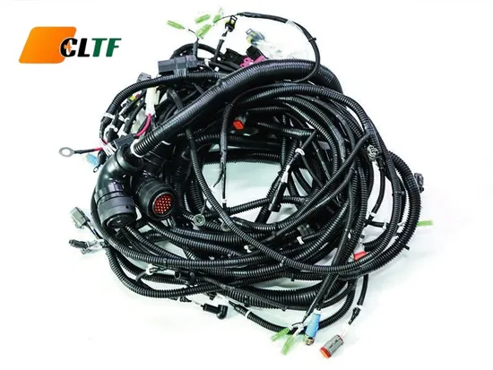Factory Custom Electronic Wire Harness Medium Excavator Platform Wiring Harness with Connectors 