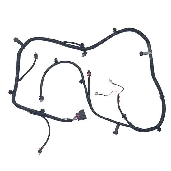 Factory OEM Custom Power Engine Cable Assembly Wiring Wire Harness for Tractors Truck Automotive Car Motorcycle Toy Golf Cart 