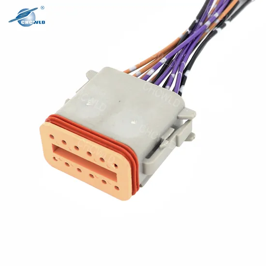 12 Pin Deutsch Connectors Truck Tractor Light Wire Harness Dt06