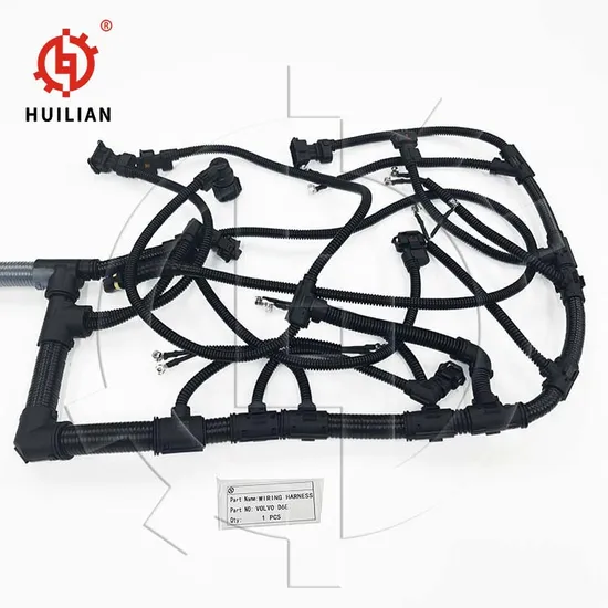 Excavator Engine Wire Repair Parts Assembly Volvo D7e D6e Wiring Harness 