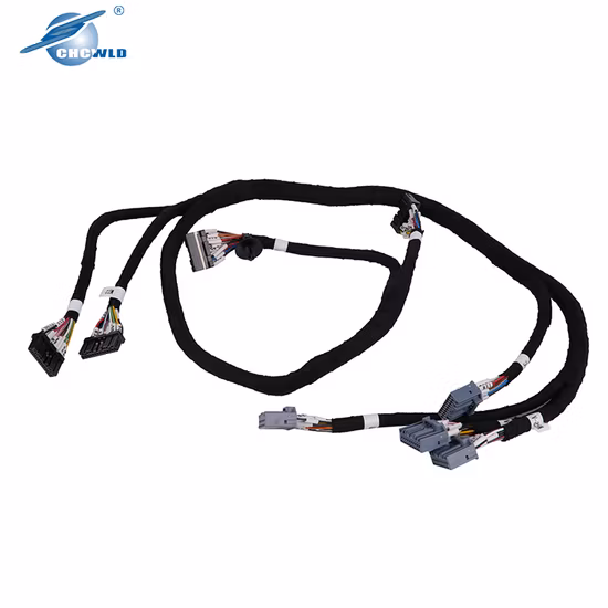 Custom OEM ODM Wiring Harness Engine Wire Low Voltage Wire Harness for Automobile IATF16949 ISO9001 with Jst/Molex/Tyco/Delphi