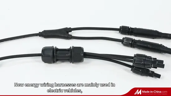 Dongguan Factory Custom Cable Assembly Automotive Farm Tractor Trucks Engine Wire Harness 