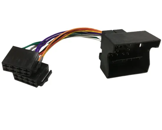 ISO Wiring Harness Connector Adaptor Car Stereo Radio Wire Harness for Volvo 