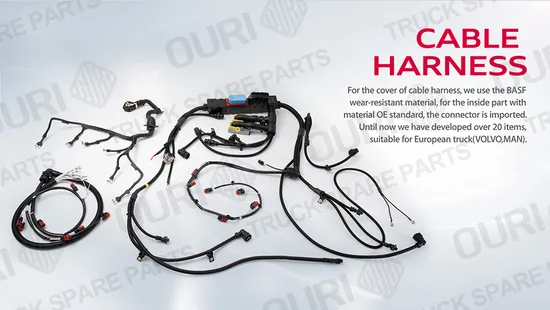 Ouri Truck Parts 22020183 2137269 Engine Cable Wiring Harness for Volvo Truck 