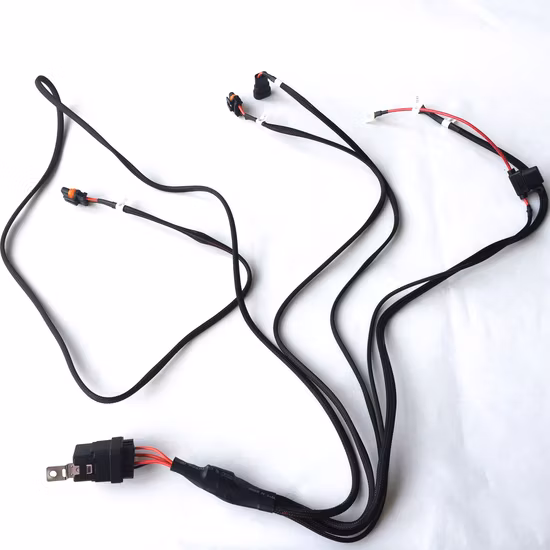 Custom Truck Motorcycle 4 8 Pin Automobile Car Auto Cable Tractor Trailer Excavator Fuel Injector Wiring Harness